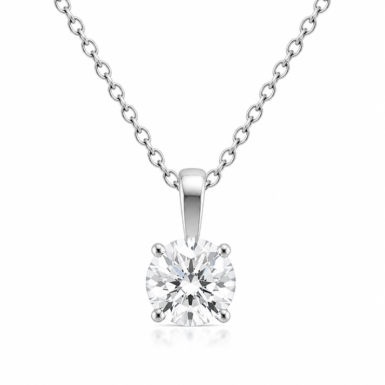 Solis Solitaire Necklace
