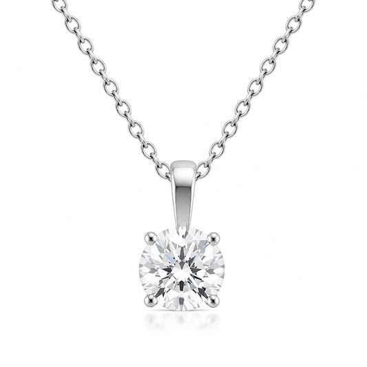 Solis Solitaire Necklace