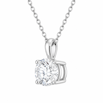 1 Carat Solitaire Diamond Necklace
