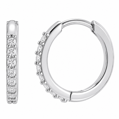 Solenne Accent Hoops