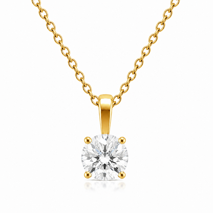Solis Solitaire Necklace